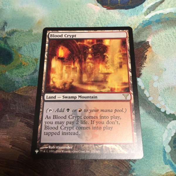 MTG 血の墓所 - Magic: The ギャラクシーfoil版 MTG 英語版 血の墓所