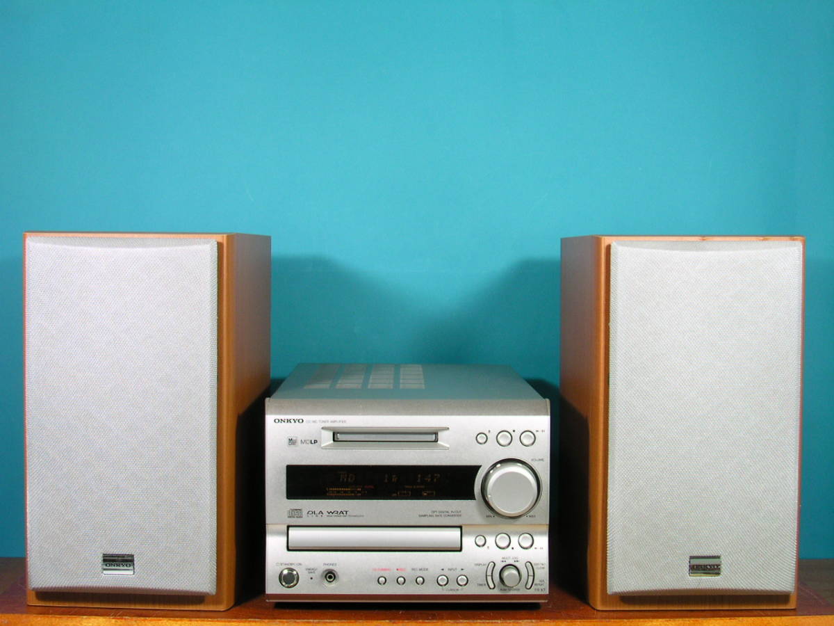 ONKYO FR-SX7 動作良好です 即決Onkyo高級CD⁄MDコンポ CD FR-X7