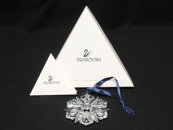 スワロフスキー クリスマスオーナメント 1999 箱付き SWAROVSKI