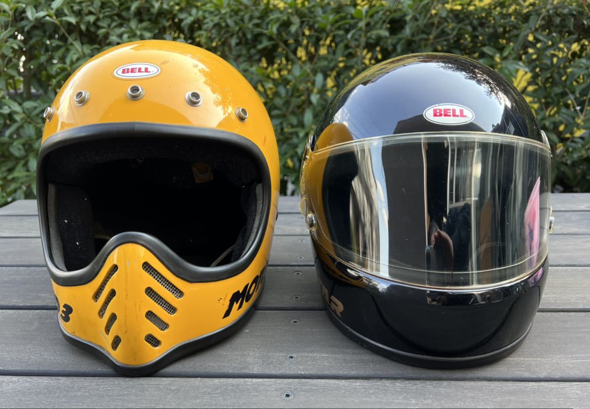 BELL MOTO3 初期Sシェル BELL MOTO3 Sシェル リペア済み ビンテージ