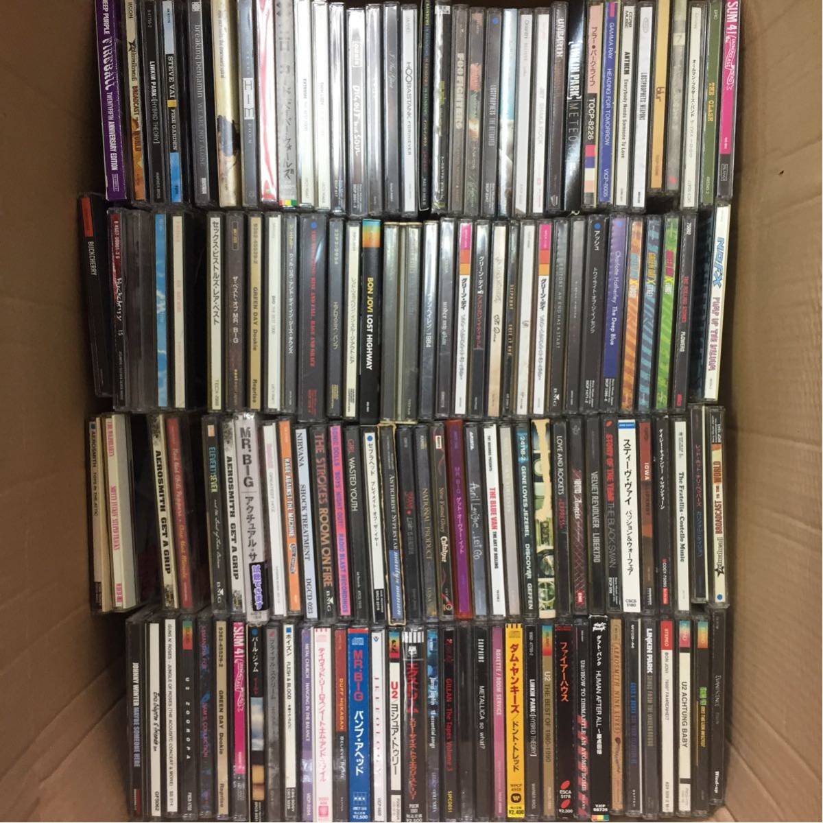 現状品 CD 洋楽 ロック パンク ヘビメタ まとめて大量150点以上セット リンキン レッチリ ディープパープル SUM41 グリーンデイ 他