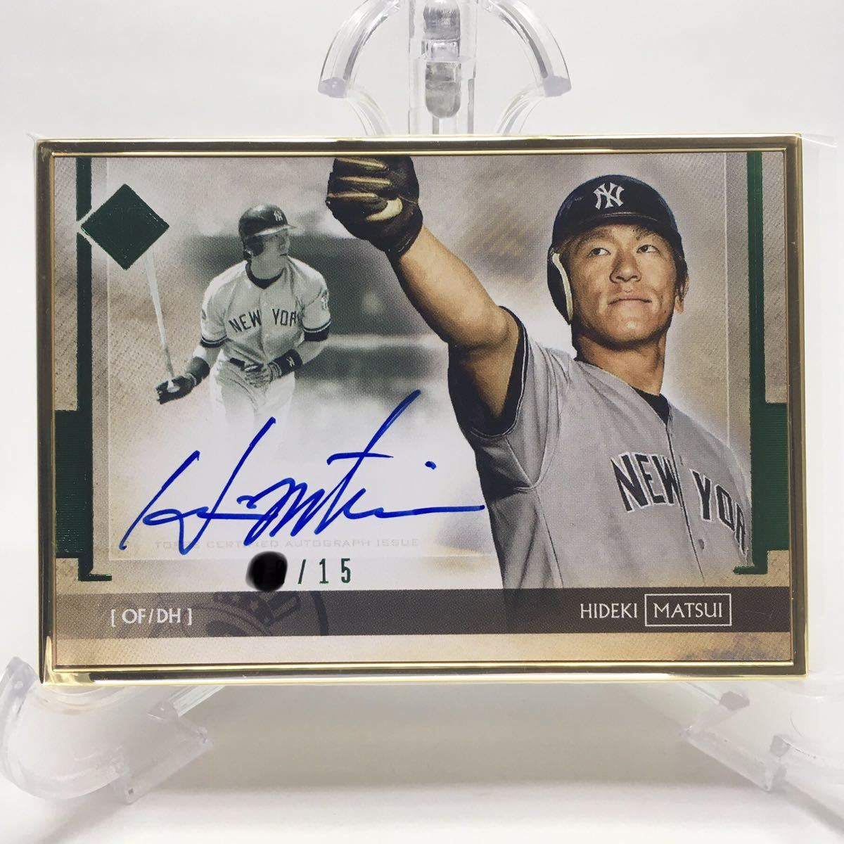 1円スタート☆限定15枚☆直筆サイン☆松井秀喜☆ 2020 Topps 