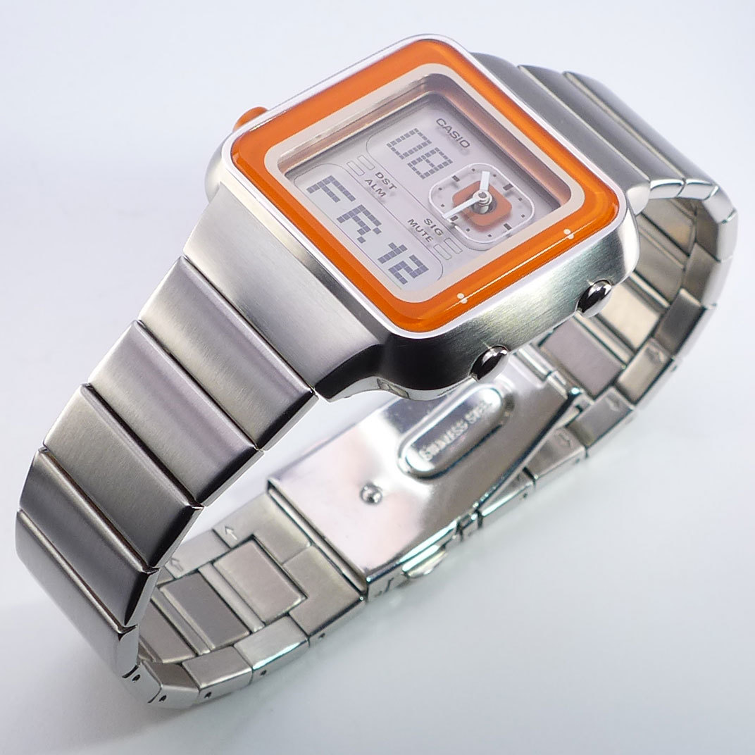 CASIO / カシオ FUTURIST / フューチャリスト LAQ-2000D オレンジ 未