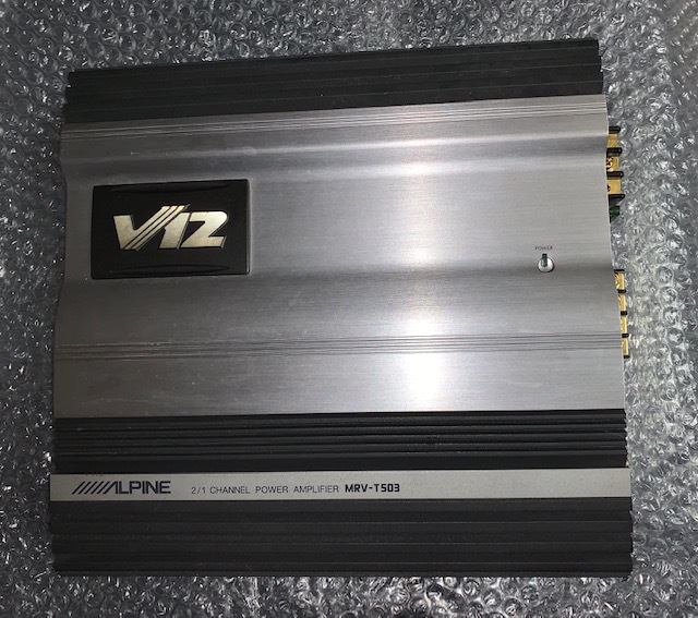 MRV-T503 ALPINE Power Alpine amplifier 0 ⁄1 channel | eBay V12