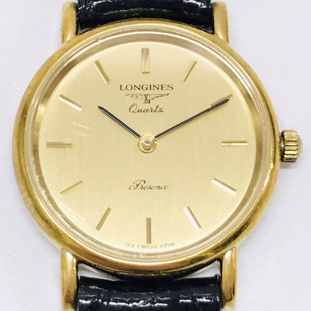 1円～☆LONGINES ロンジン 腕時計 2本おまとめ☆ラウンドケース/2針 