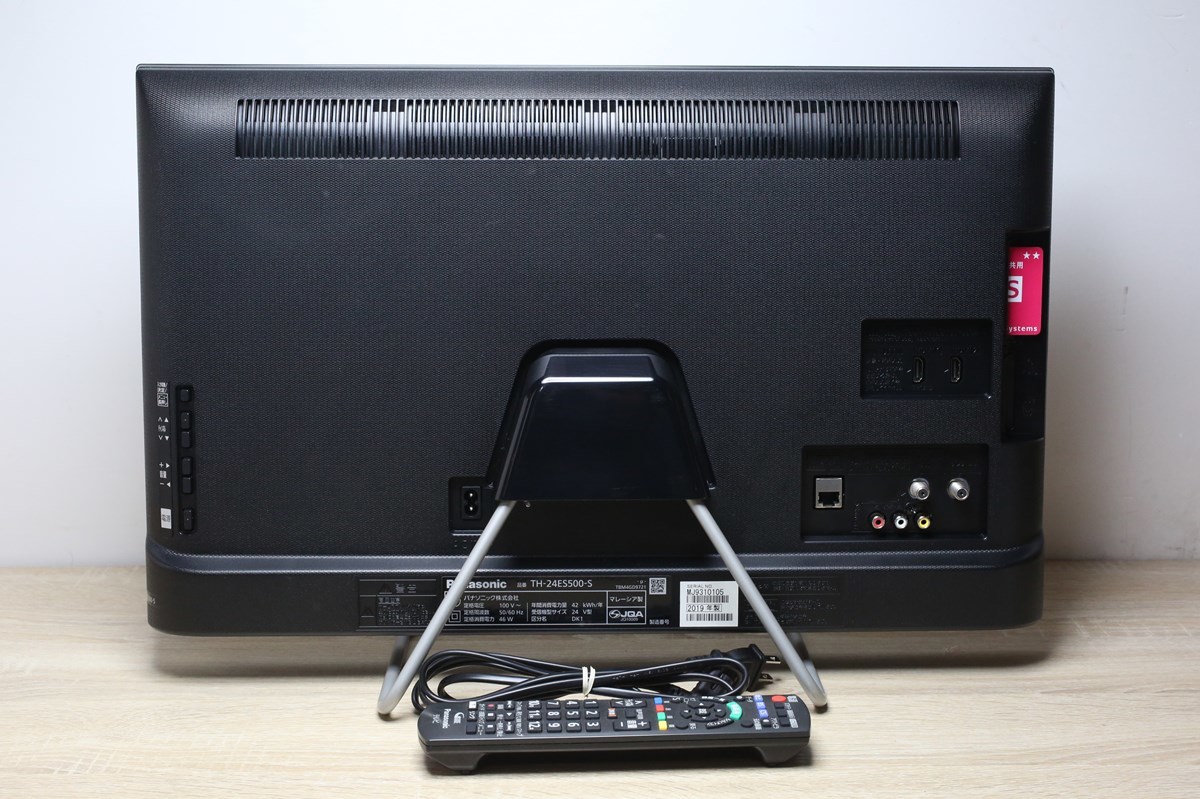 K551 ■美品■ 2019年製 Panasonic 24インチ液晶テレビ TH-24ES500-S リモコン付属 パナソニック ◆現状品◆_2