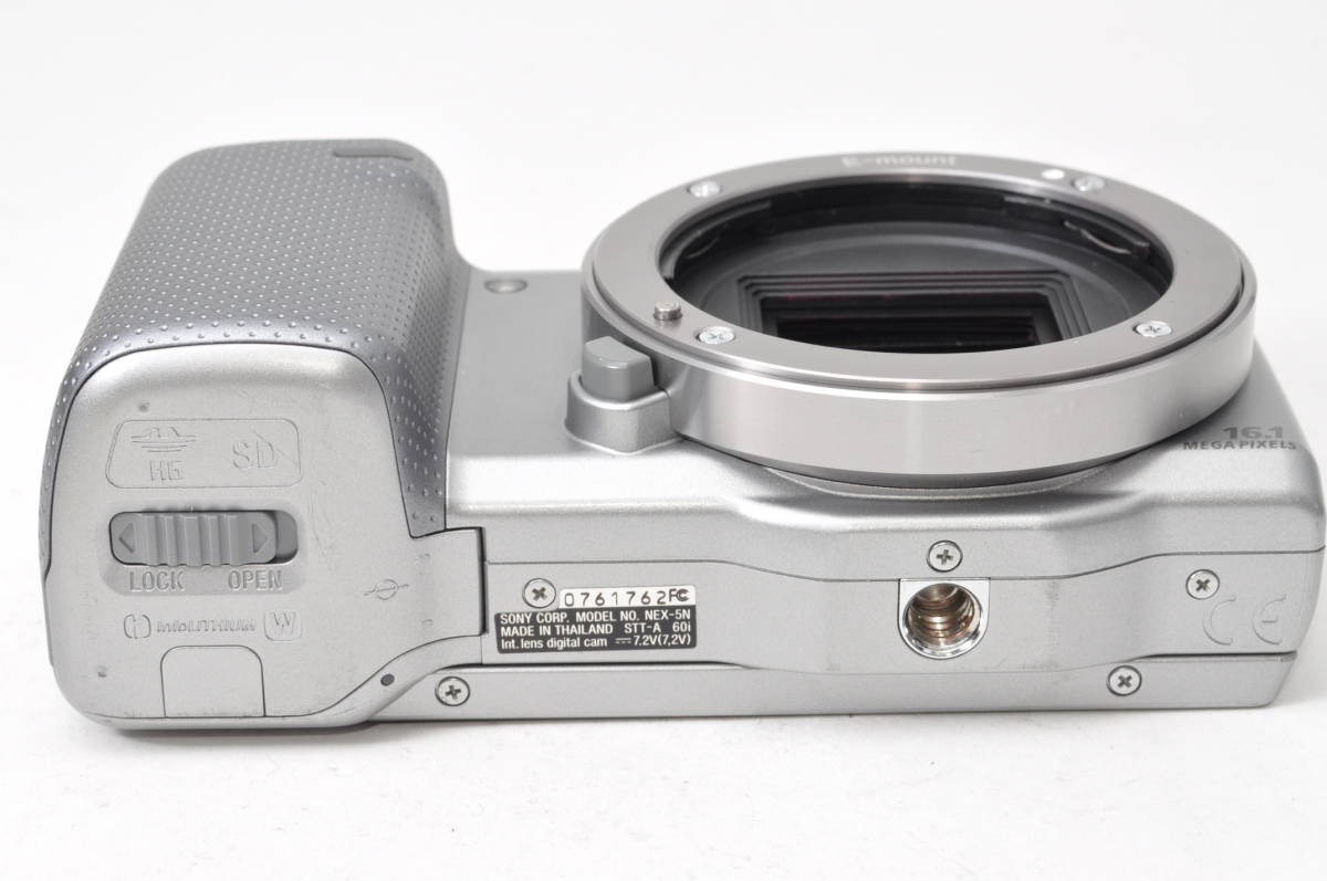 極上級 ソニー SONY NEX-5N シルバー ボディ ♯A1391 【公式通販】