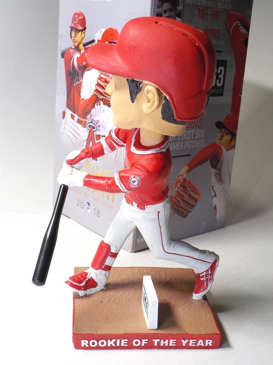 祝ｍｖｐ 送料無 即発送 かわいいmlb 大谷翔平 ボブルヘッド人形 大谷くん顔もけっこう似てます エンジェルス 18最優秀選手記念 球場配布 メジャーリーグ 売買されたオークション情報 Yahooの商品情報をアーカイブ公開 オークファン Aucfan Com