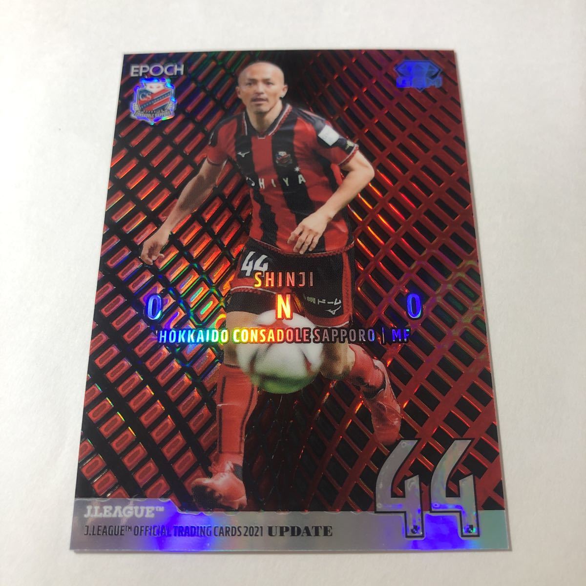 小野伸二 北海道コンサドーレ札幌] EPOCH 2021 Jリーグオフィシャル