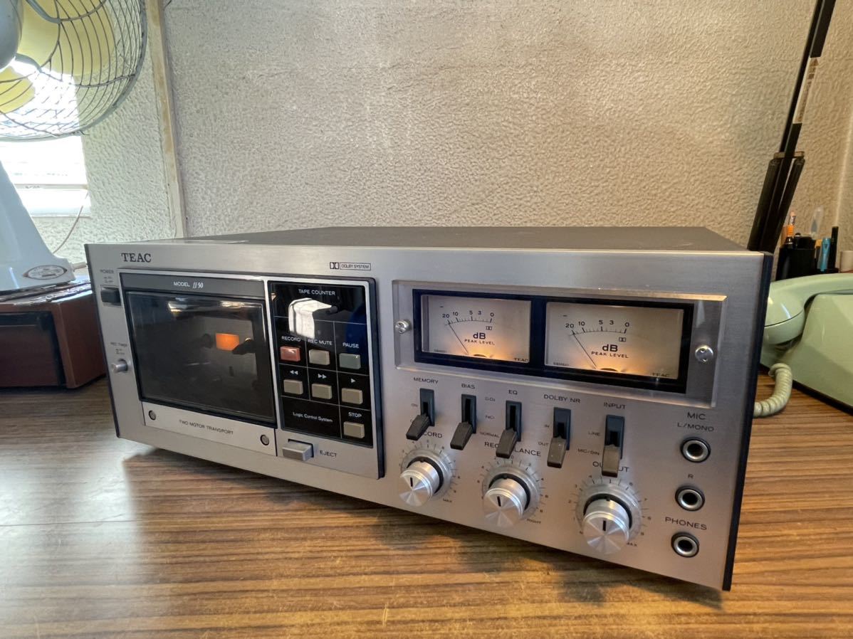 カセットデッキ TEAC ff-50 ティアック ジャンク 一般 家電、AV