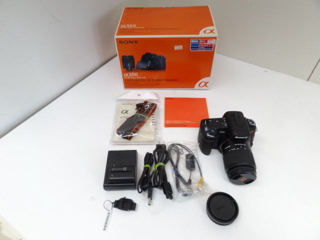 カメラ [動作確認済]SONY α350 DSLR-A350 本体とレンズ セット