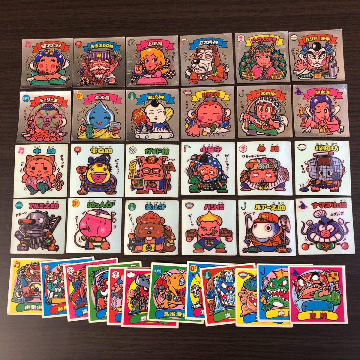 コンプセット出品中！！7弾 旧ビックリマン 送料無料 まとめ 並品 美品 一本釣 ルアー