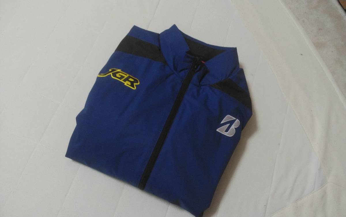 ブリヂストンゴルフ JGR フルジップ防風ジャンパー LL BRIDGESTONE