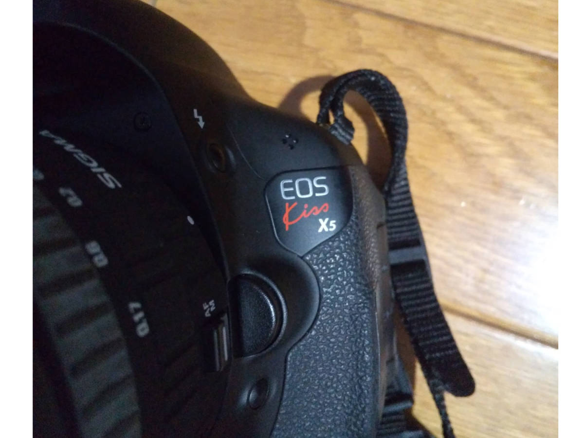 32GBSDカード&レリーズ付】Canon EOS kiss X5 本体 + レンズ4本 + 