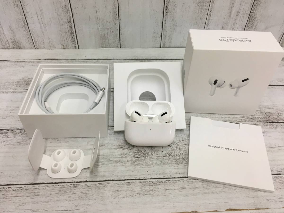 □AirPods Pro with Wireless Charging Case MWP22J/A Genuine Apple