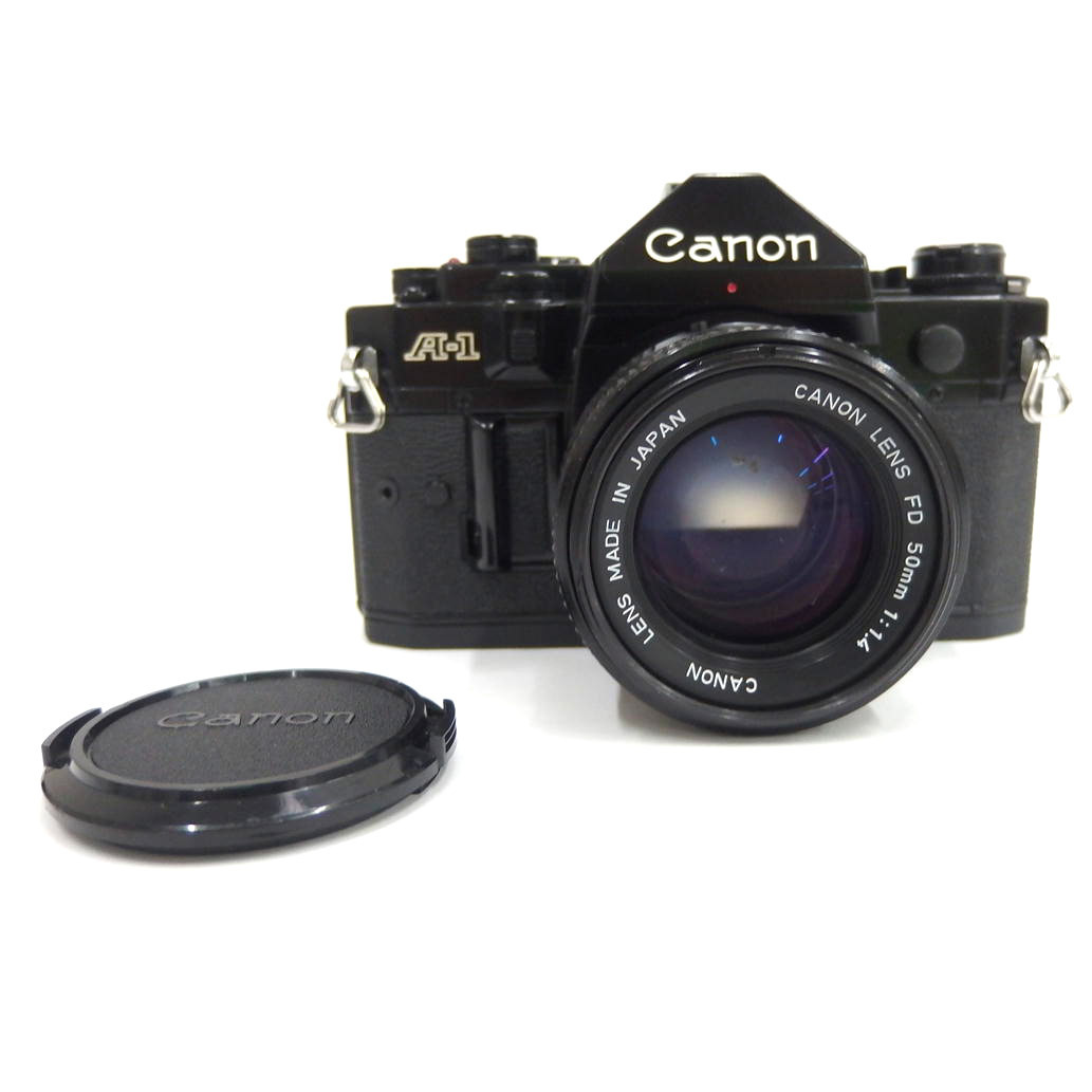 1円【ジャンク】Canon キャノン/A-1 カメラレンズセット/82 カメラ