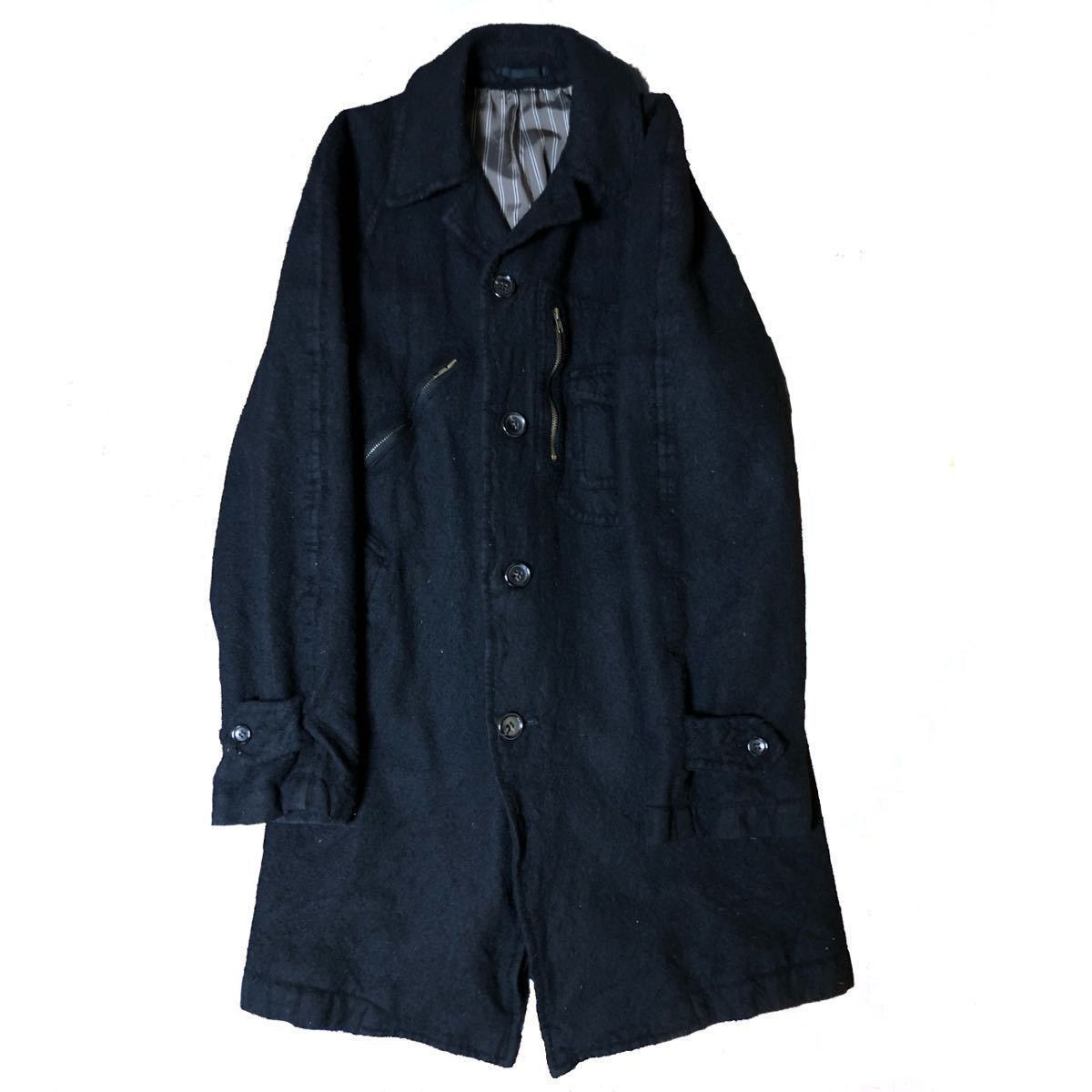 ウール縮絨 comme des garons homme コムデギャルソンオム ステン 