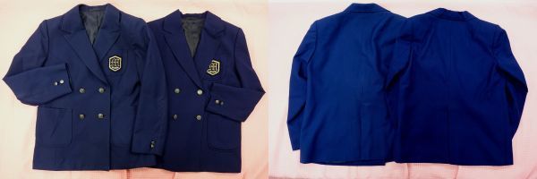 za_084 計8点セット！栃木県 上三川町立明治中学 ブレザー制服 夏・冬