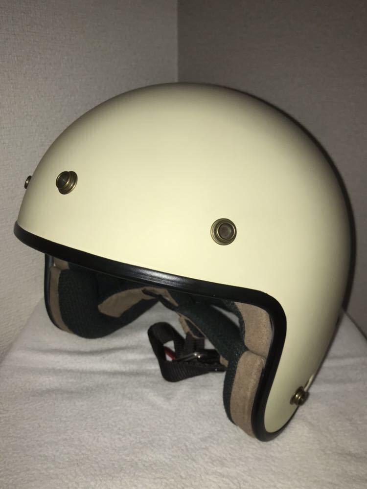 SHOEI MASH-X マットアイボリー ビンテージ Ꮇサイズ SHOEI MASH-X ビンテージ | マットアイボリー Ꮇサイズ - マット