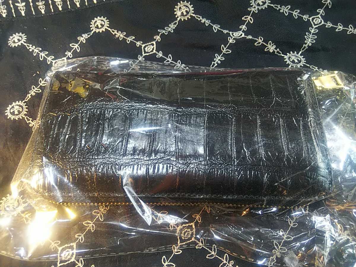 長財布、クロコダイル&蛇革、未使用品 【公式通販】