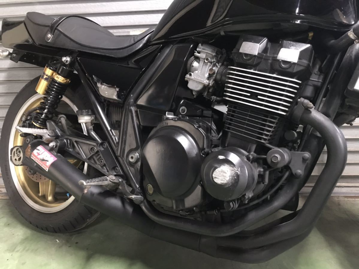 H8年 カワサキ ZRX400 ZR400E 登録書類付 モリワキ ショート管 