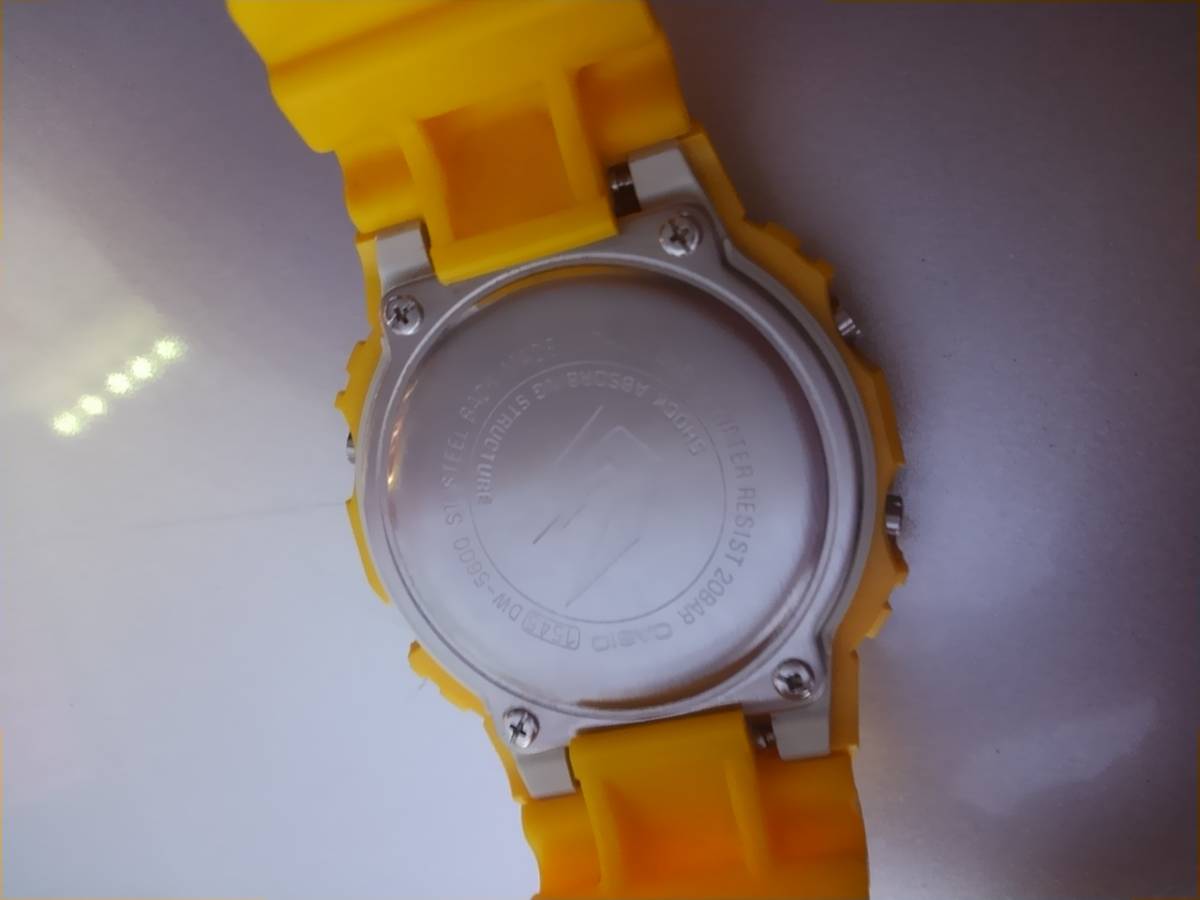 希少美品 G-SHOCK スピード DW-5600FL-9SJR METALLIC-G 2001 FRFコラボ  