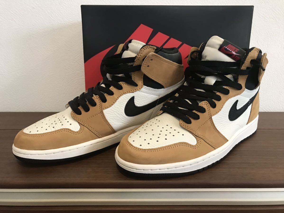 限定SALE，定番人気 ナイキ エアジョーダン1 ROOKIE OF THE YEAR 27.5 ルーキーオブザイヤー air jordan1 NIKE(27.5cm)｜売買されたオークション情報、yahooの商品情報をアーカイブ公開 - オークファン 27.5cm
