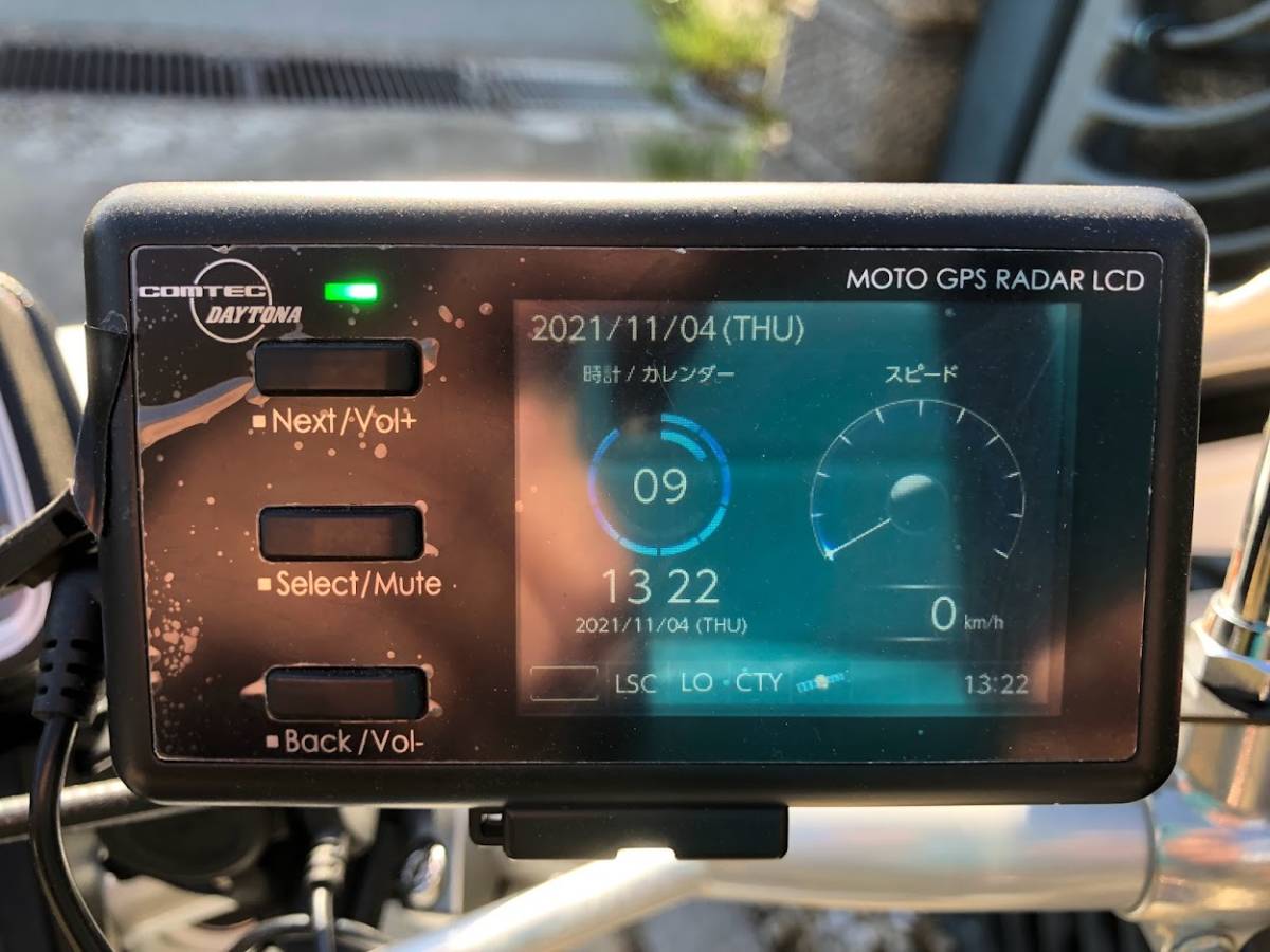 MOTO GPS RADAR LCD3.0 本体 最新データ更新済 | デイトナ