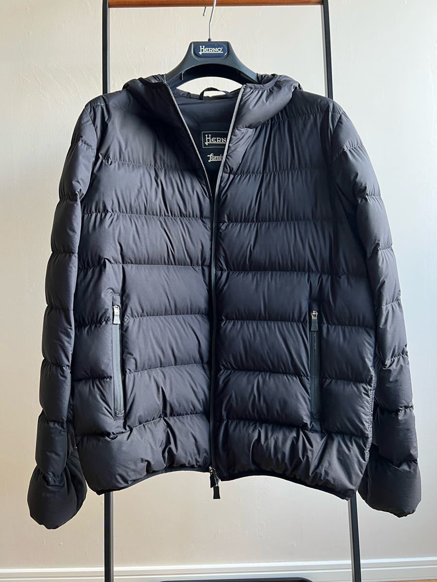 HERNO ヘルノ Laminarラミナー iGLOO イグルー ナイロンフーデッドダウンジャケット 軽量 はっ水(Lサイズ)｜売買された ...