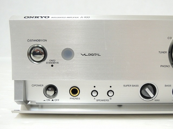 中古 ONKYO オンキョー A-933 プリメイン アンプ INTEC O1700878 ONKYO