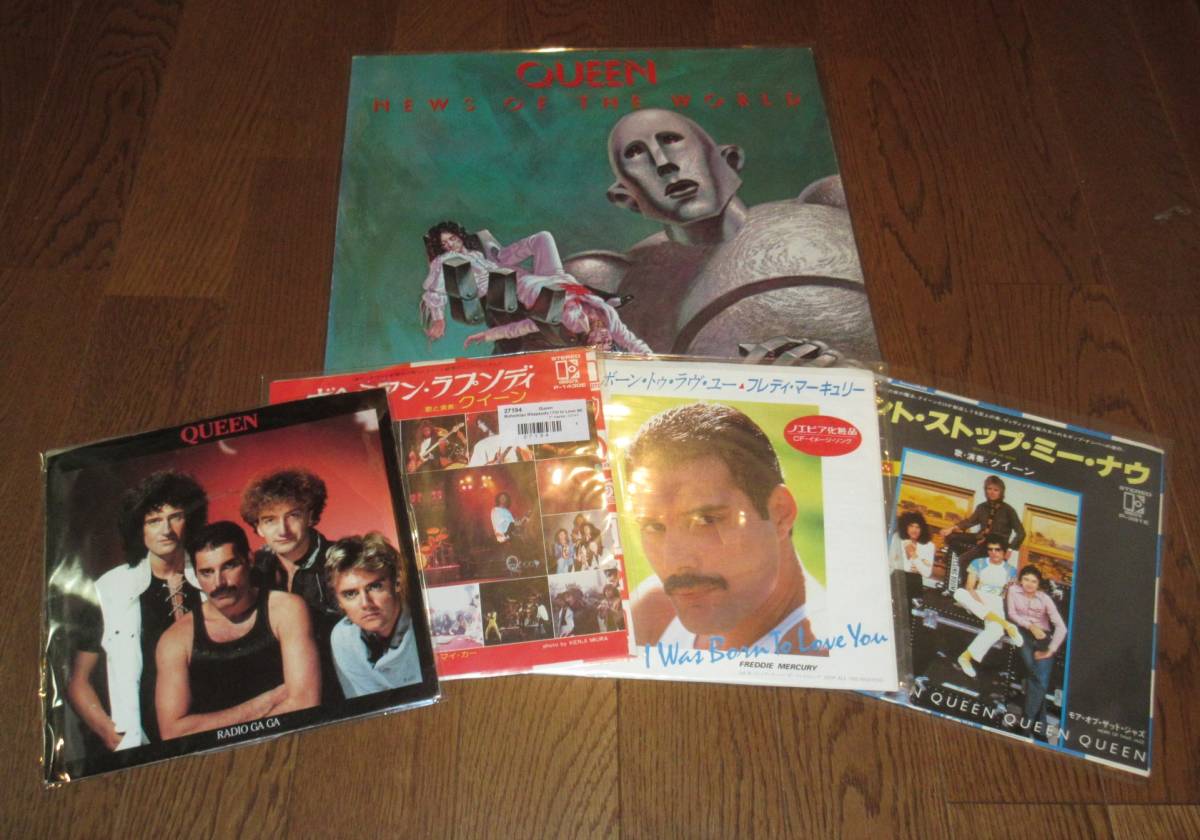 QUEEN レコード セット (検索用 クイーン LP EP フレディ News QUEEN レコード セット (検索用 クイーン LP EP フレディ News