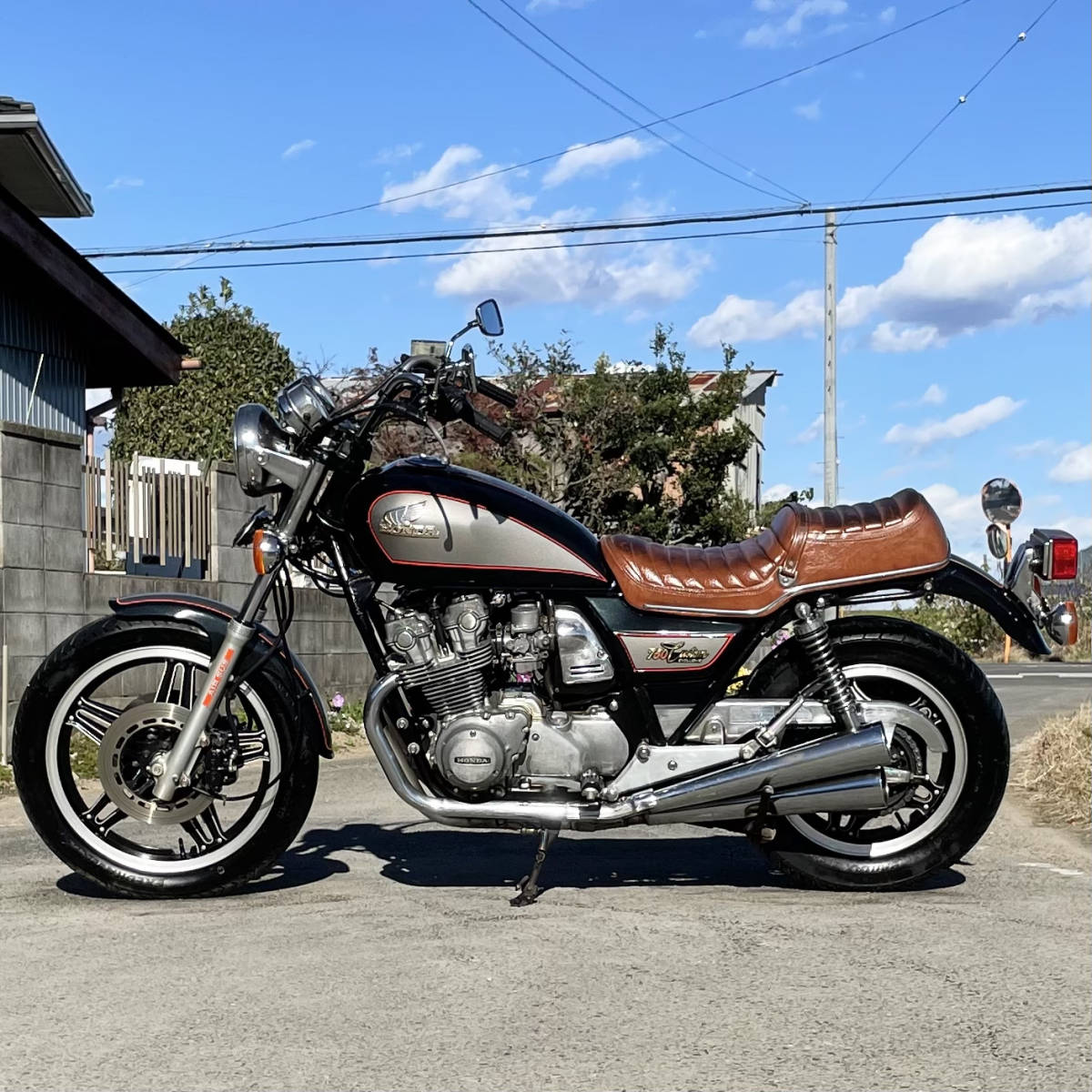 CB750カスタム エクスクルーシブ 実動 書類付き 昭和57年 絶版 旧車