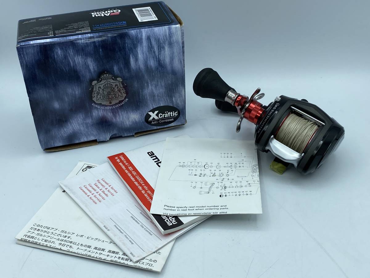 35】釣り具 リール AbuGarcla アブガルシア Revo BIG SHOOTER レボ 