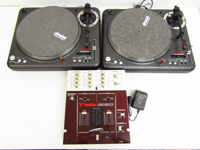 Vestax PDX-3000MKII ターンテーブル VESTAX 公式通販 PDX-3000 | 2台
