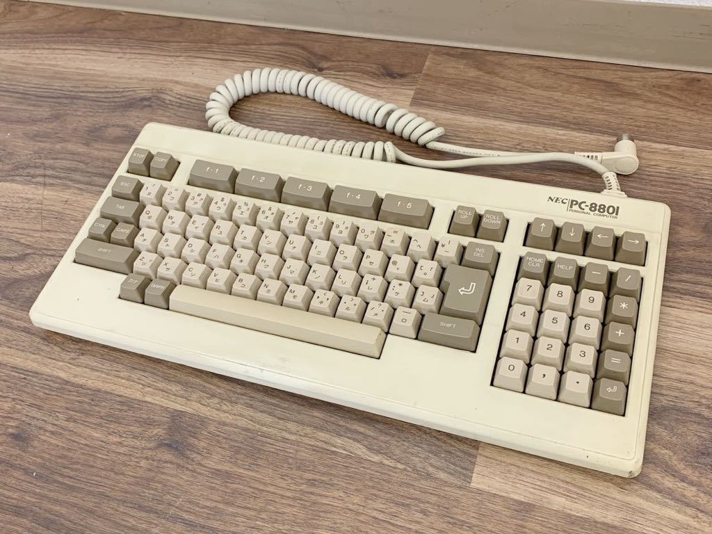 144Y) PC-8801 NEC キーボード 希少 デスクトップPC 【公式通販】