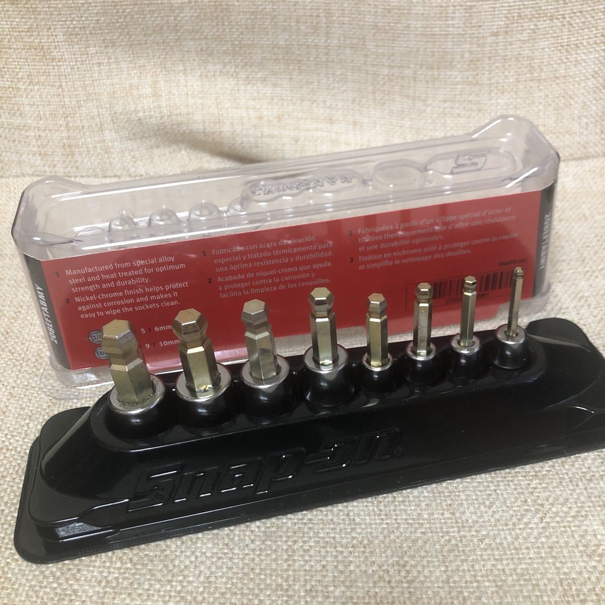 格安，安い スナップオン ボール ヘックス ソケットセット 六角 208EFTABMY Snap-on(ソケットレンチ)｜売買されたオークション情報、yahooの商品情報をアーカイブ公開 - オークファン ソケットレンチ