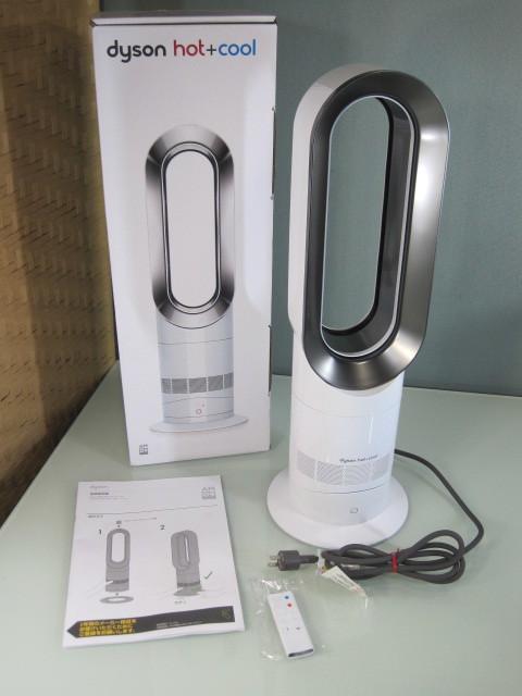 美品 dyson ダイソン AM09 セラミックファンヒーター リモコン付き 箱 