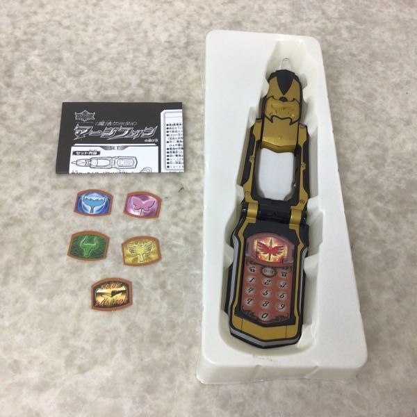 1円～ バンダイ 魔法戦隊マジレンジャー 魔法ケータイ マージフォン 