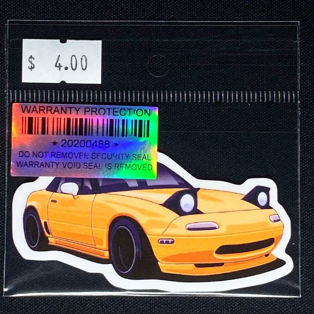 70 Off 新品未使用 ユーノスロードスター スタッフバージョンステッカー Www Celusion Com