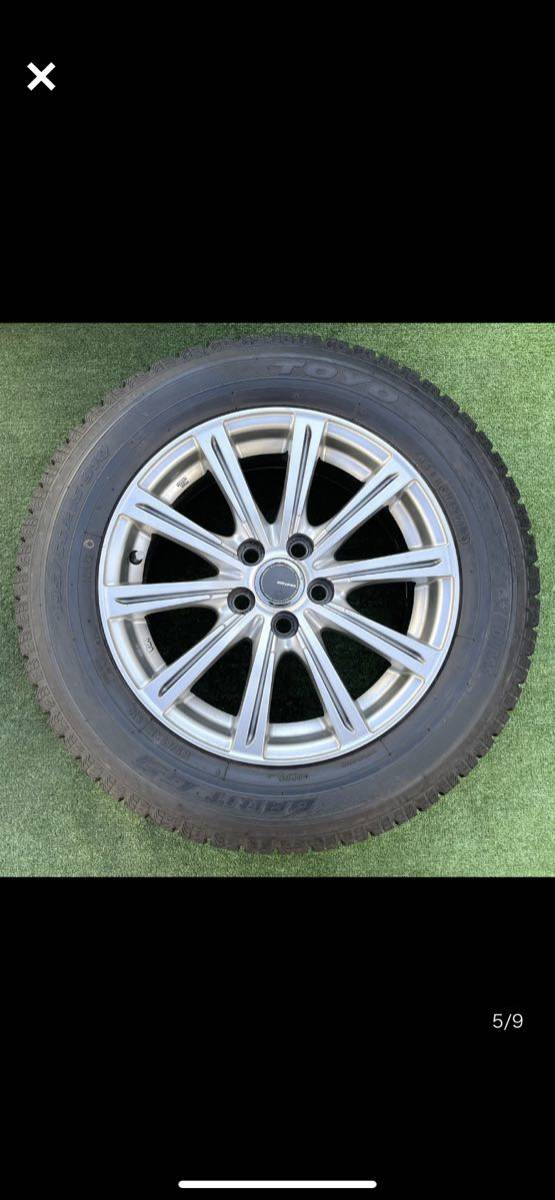 スタッドレス MILLOUS 15インチ アルミホイール☆TOYO 2019年製 195 