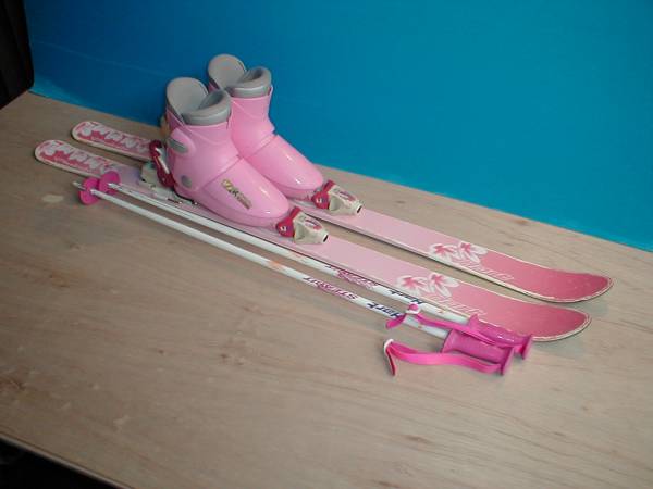 翌日発送可★子供用スキーセット★（128/23/95）★696