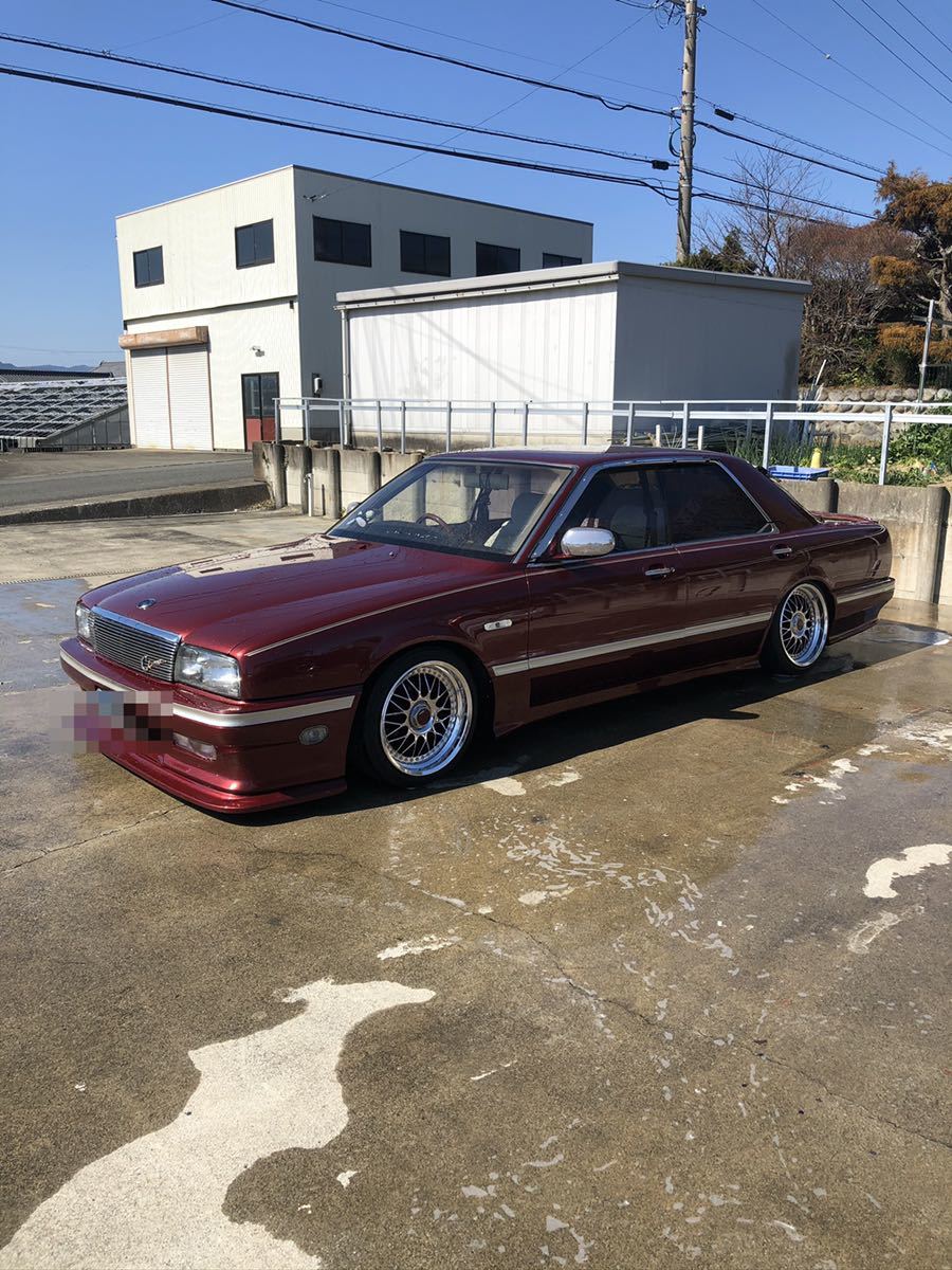 大変希少 Y31シーマ 社外ビレットグリル VIPCAR 旧車 珍品 お宝 車体は 