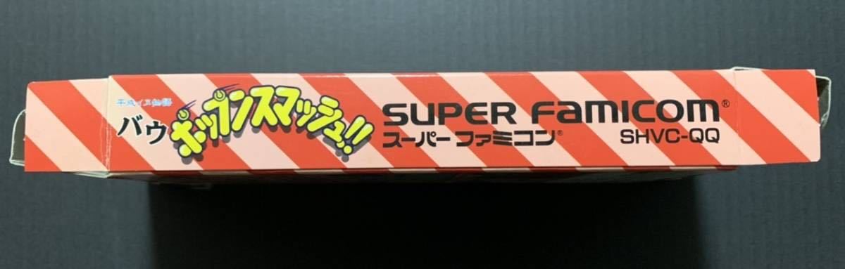 SFC 平成イヌ物語バウ ポップンスマッシュ!! 箱説明書付
