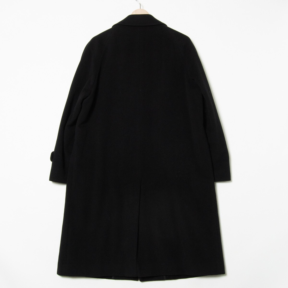 Kinloch Anderson カシミヤ100％ チェスターコート黒 Kinloch Anderson