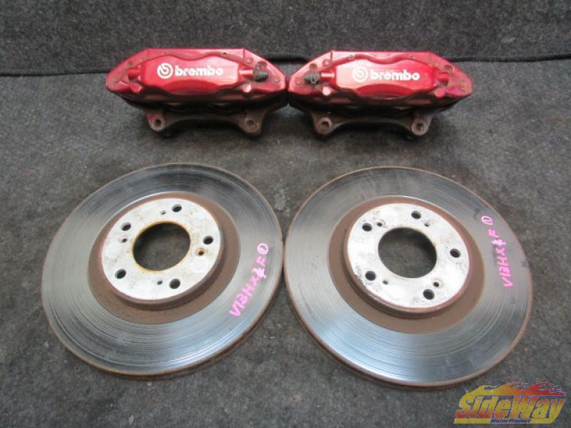 本物保証，人気SALE M_シビック タイプR EP3 流用インテタイプR DC5 ブレンボフロントブレーキキャリパー左右+S2000 ローター左右 -1 V13H(ブレーキキャリパー)｜売買されたオークション情報、yahooの商品情報をアーカ ブレーキキャリパー