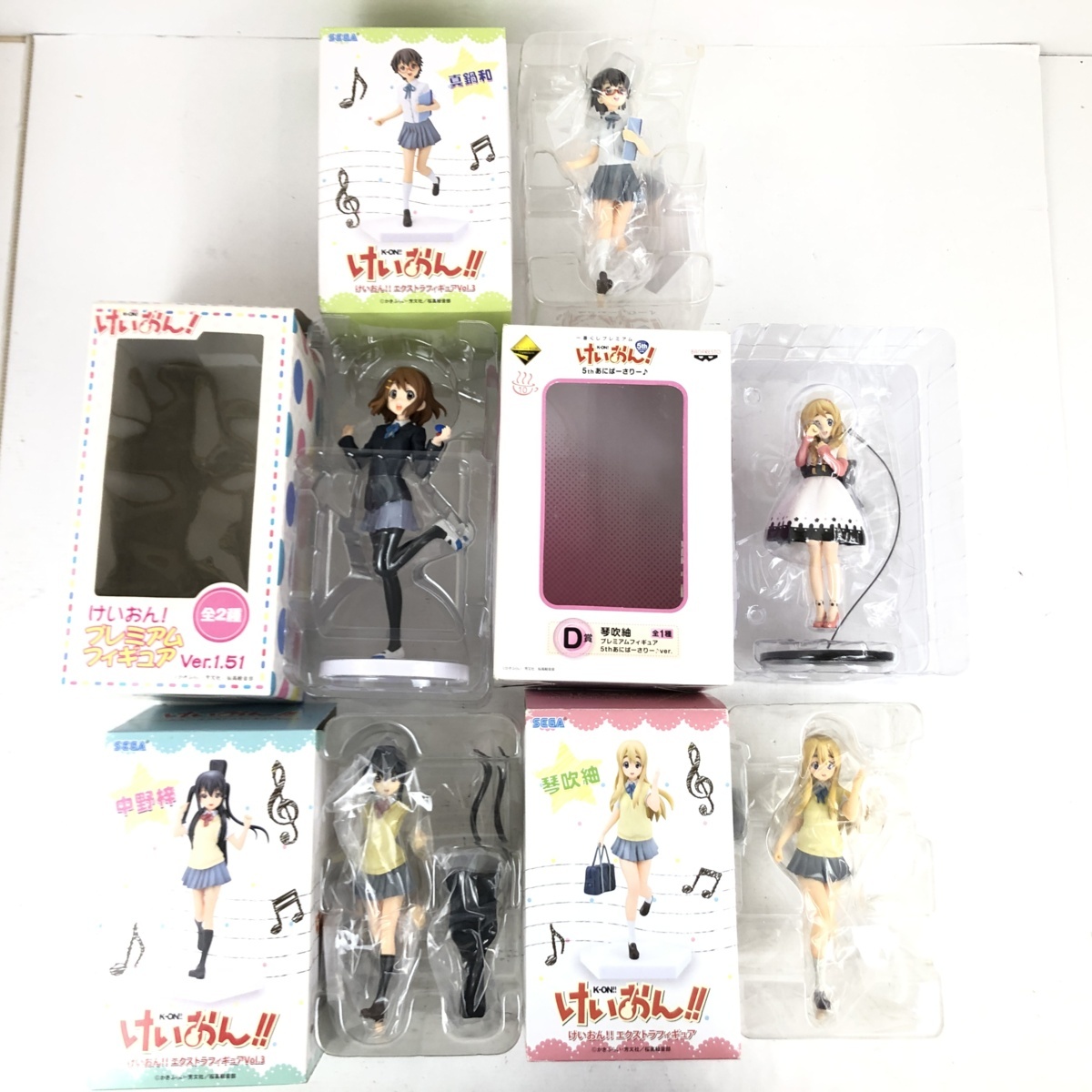 04y4843)美少女系フィギュア25点まとめ売り[けいおん/東方/ゆるゆり/そ  