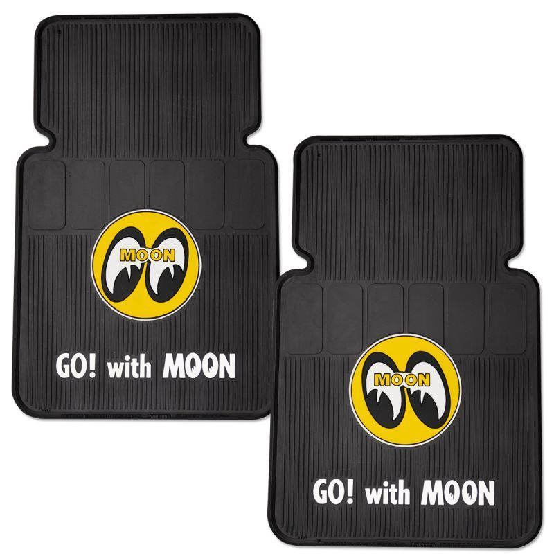 MOONEYES フロアマット ラバーフロアマット フロント用 MOON ムーン 