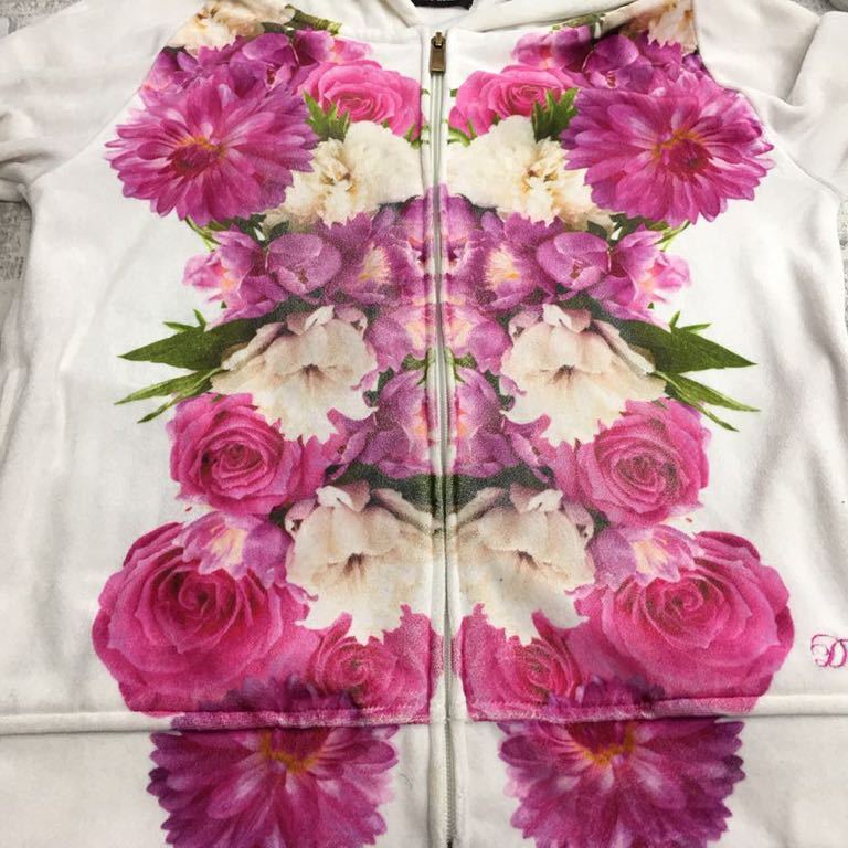 □ DaTuRa ダチュラ レディース セットアップ 白 ピンク 花柄 F  