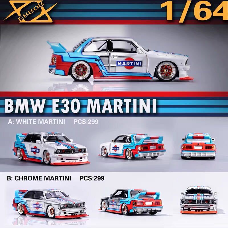 超激得 1/64 404 Error BMW E30 M3 Martini シルバー(乗用車)｜売買されたオークション情報、yahooの商品情報をアーカイブ公開 - オークファン 乗用車