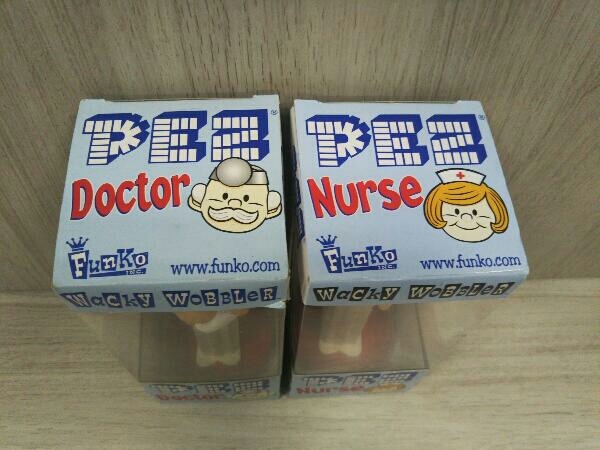 ペッツ PEZ ナース & ドクター セット Nurse Doctor Funko Wacky